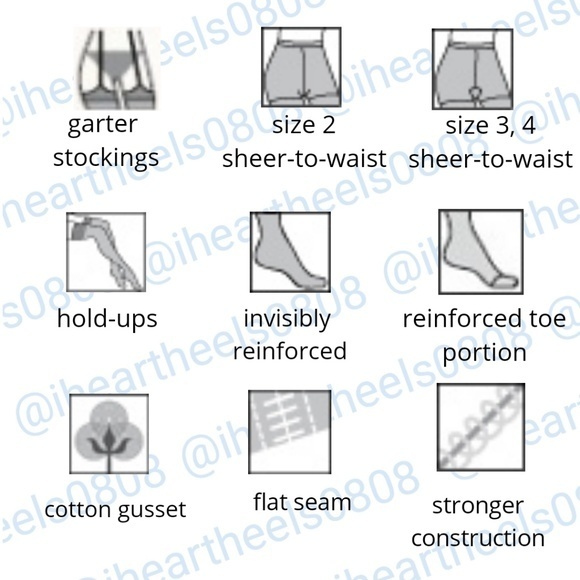 Luxury Sheer Tights 3 / medium - Picture 5 of 6